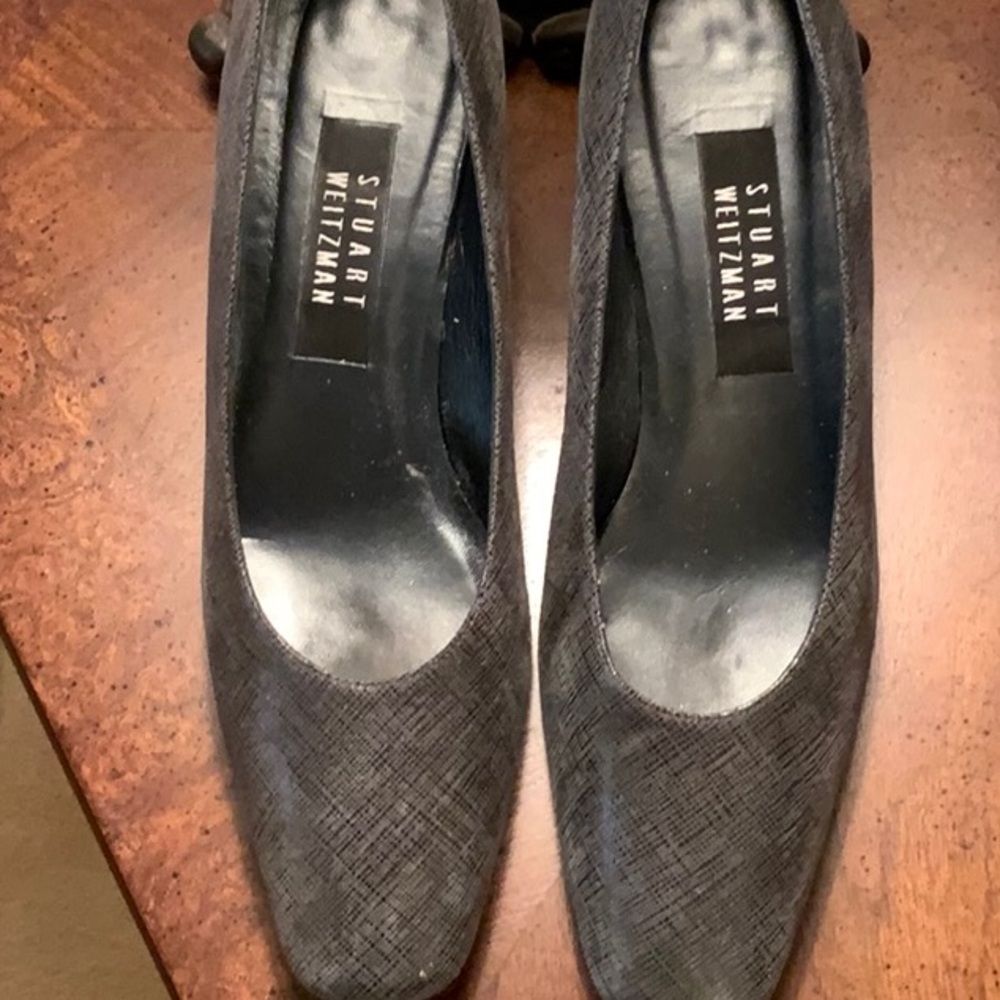 Stuart Weitzman Gray Matrix Napa - image 1
